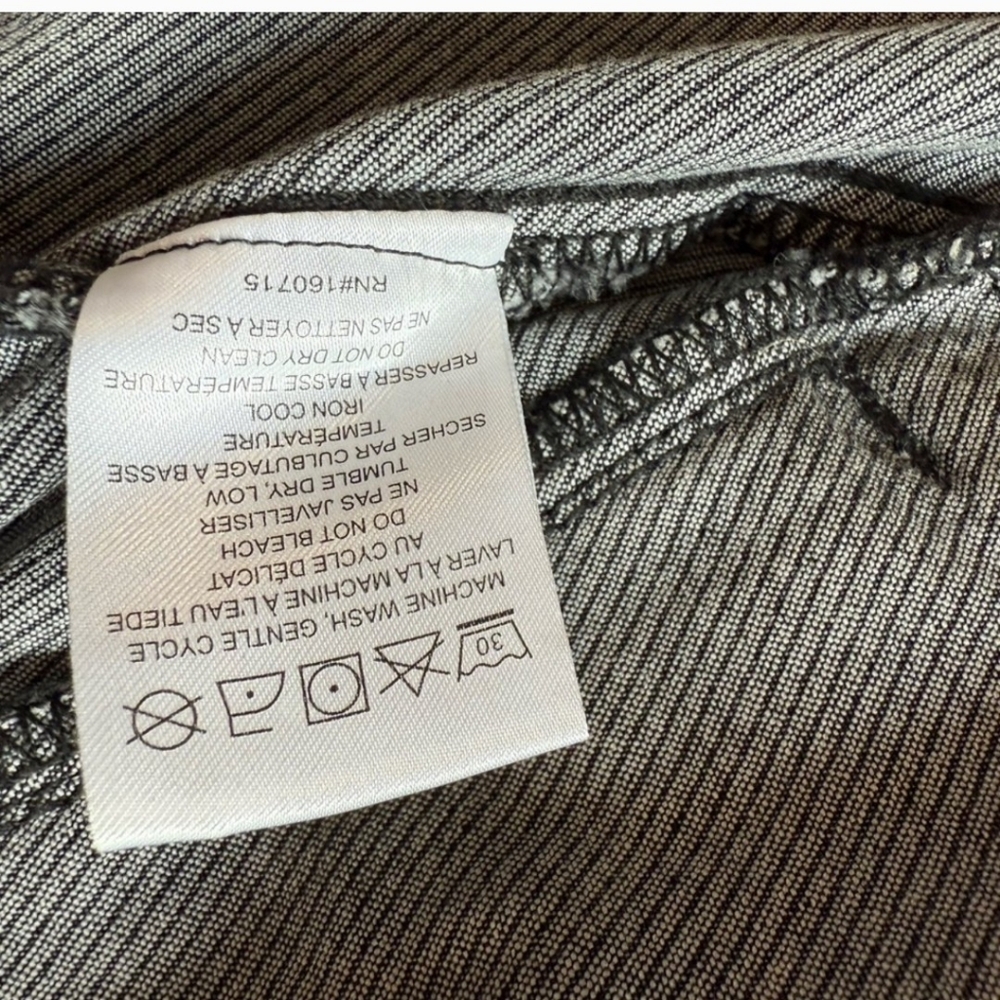 NWOT Retrofete Ada Jean Jacket in Faded Black Size Small - Picture 10 of 11